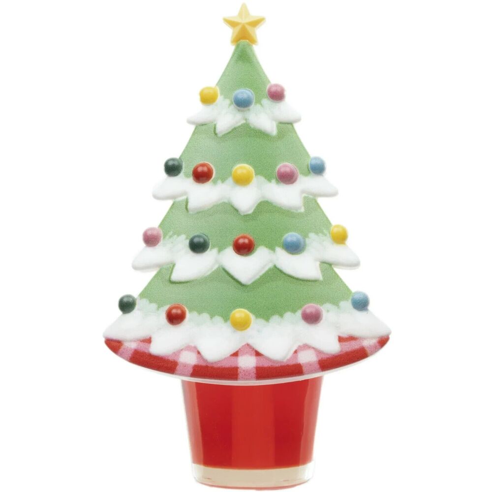 Retro Christmas Bulb Tree Oil Diffuser Aroma Accents Fragrance Plug-In Holiday